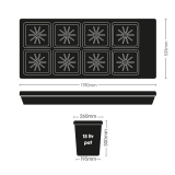 AutoPot Auto8 8,5L Tray System