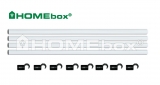 HOMEbox Fixture Poles 120 22 mm